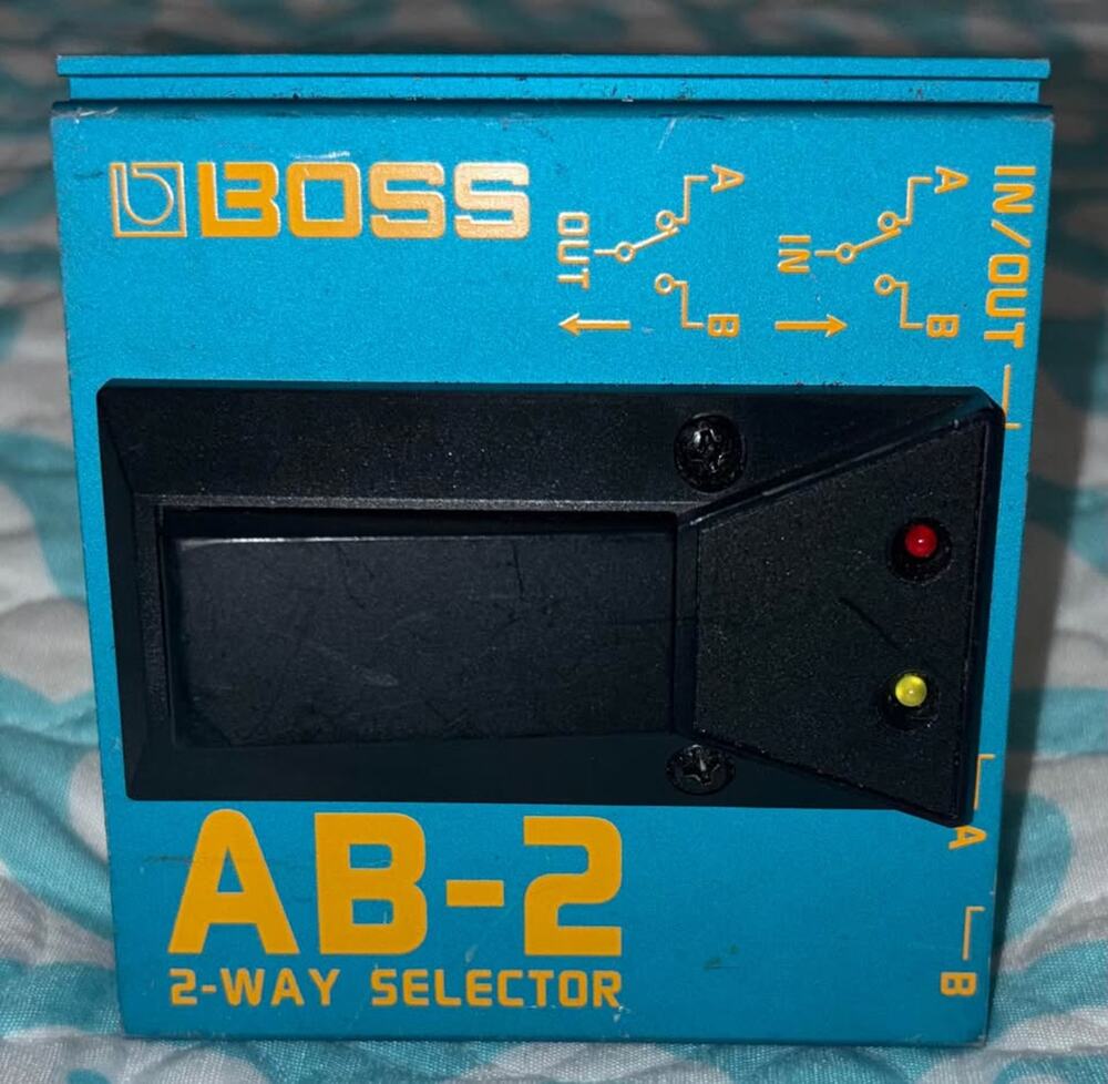 BOSS AB-2 2-Way Selector Pedal - Excellent Condition